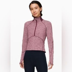 Lululemon always alert 1/2 zip